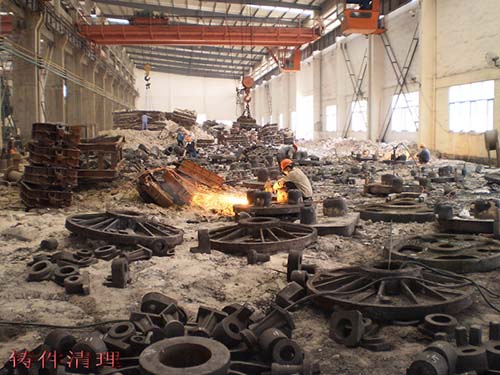 Steel casting